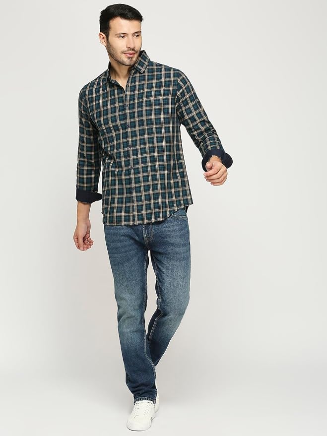Classic Tartan Plaid Cotton Shirt