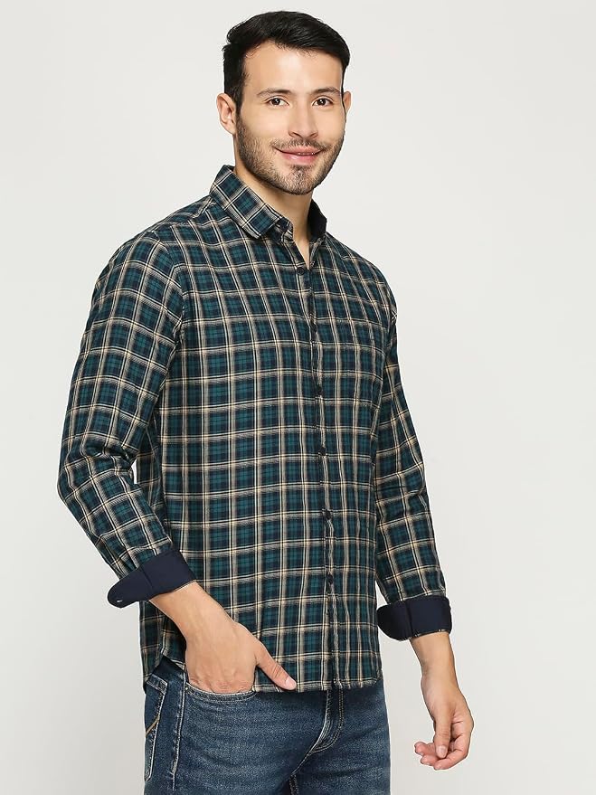Classic Tartan Plaid Cotton Shirt