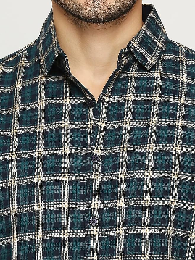 Classic Tartan Plaid Cotton Shirt